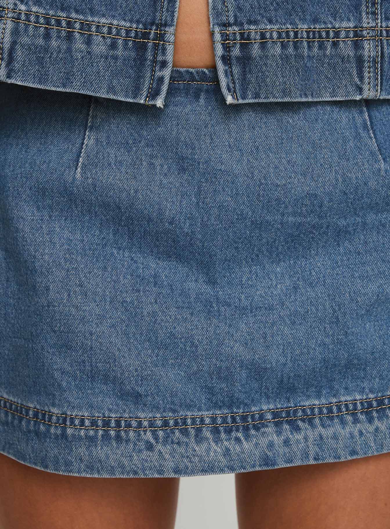 Valérinne Denim Skort