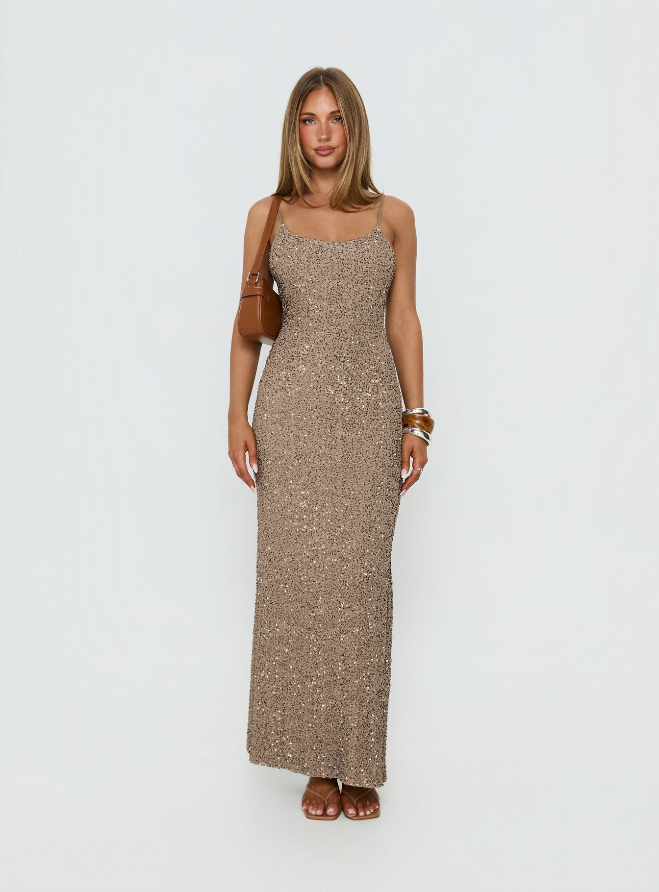 Valérinne Knox Sequin Maxi Dress