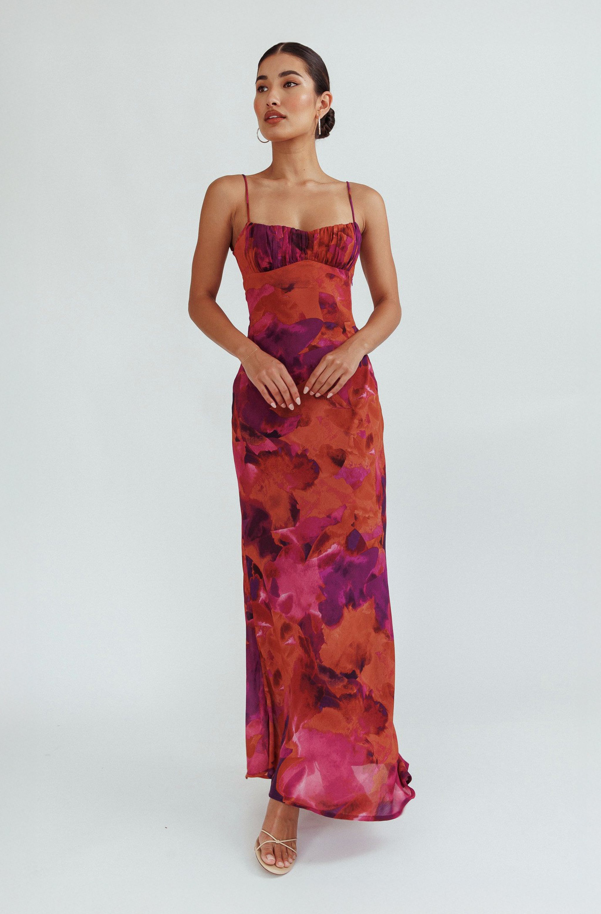 Valérinne Amoura Floral Maxi Dress