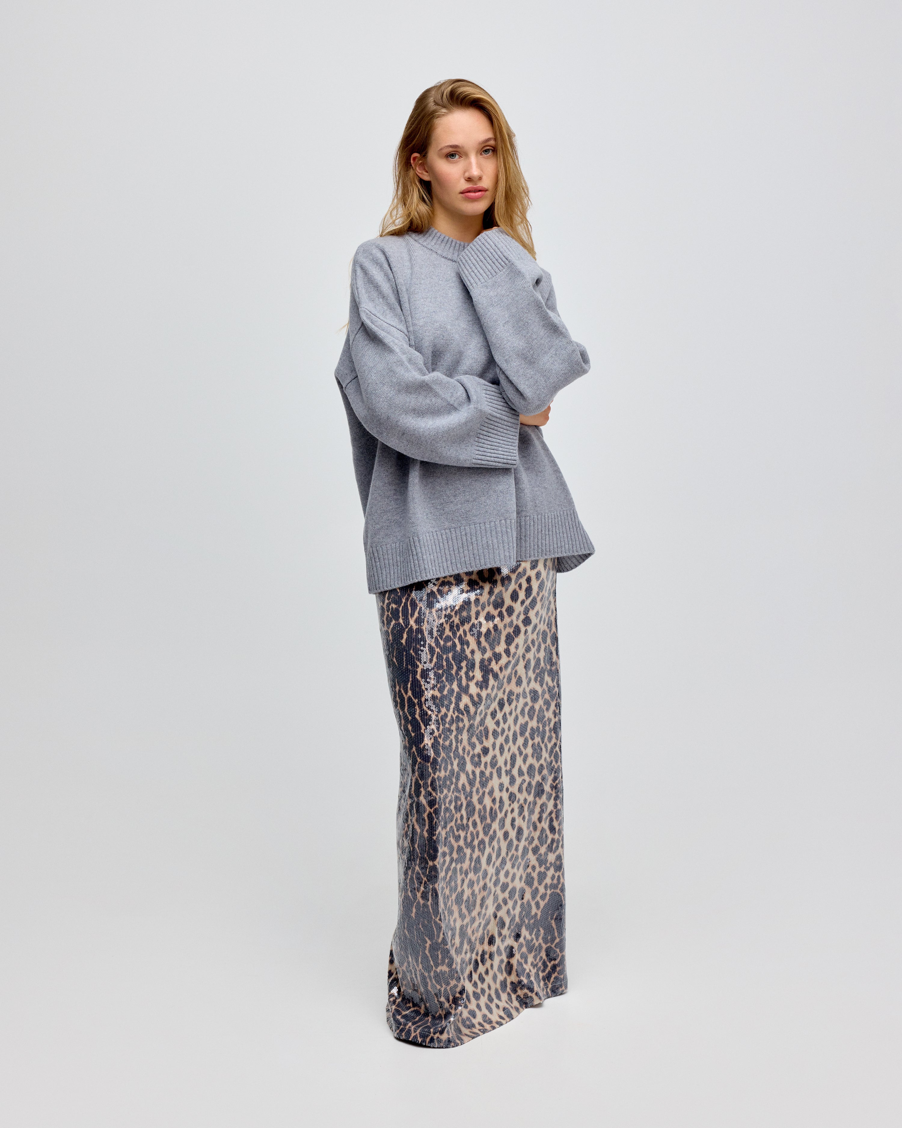 Valérinne The Valencia Sequin Maxi Skirt