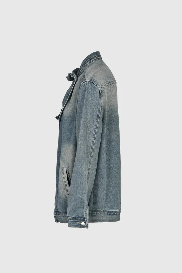 Valérinne Aeglé Asymmetric Denim Jacket