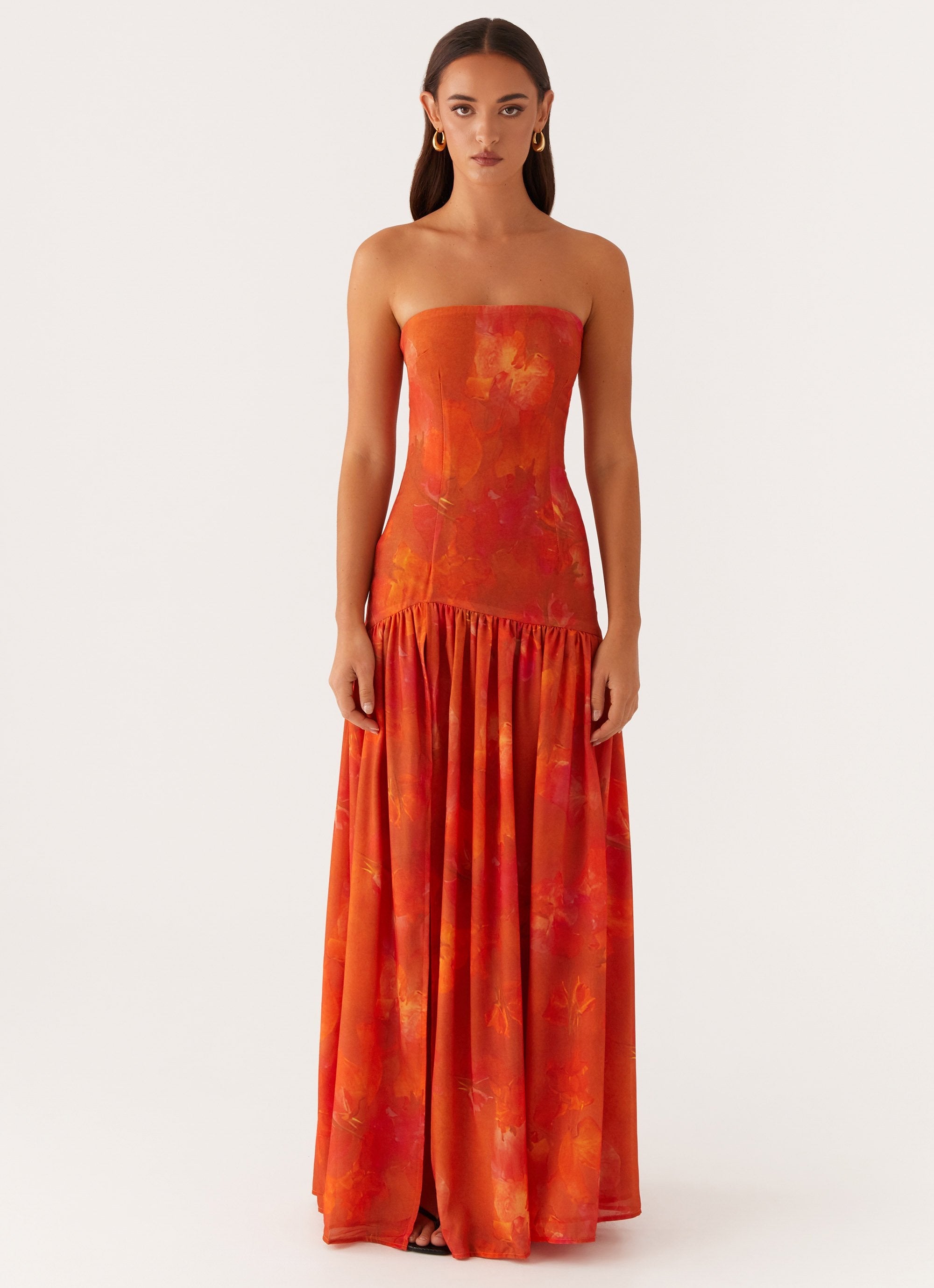 Valérinne Eden Strapless Maxi Dress