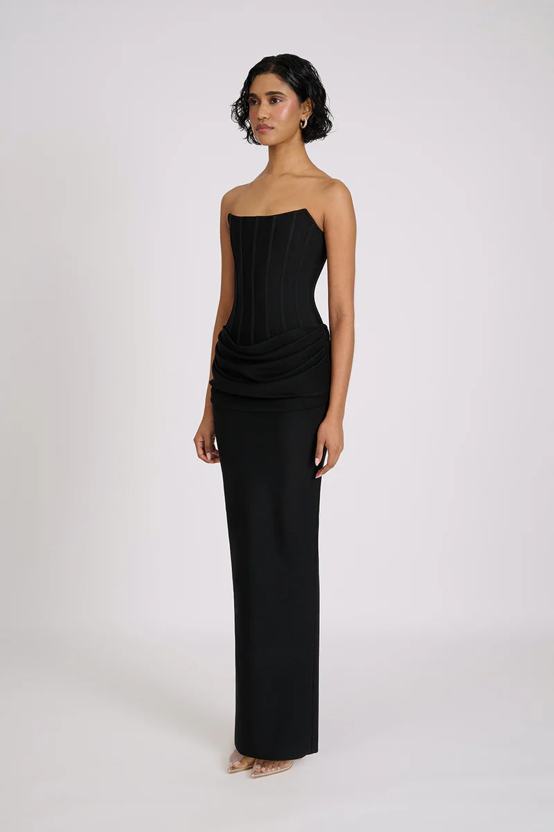 Valérinne Hildé Strapless Maxi Dress