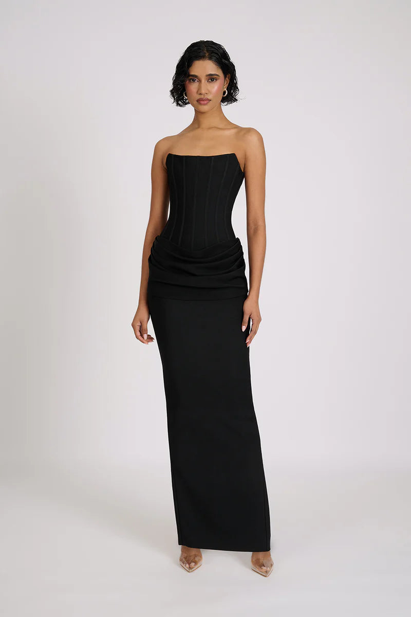 Valérinne Hildé Strapless Maxi Dress