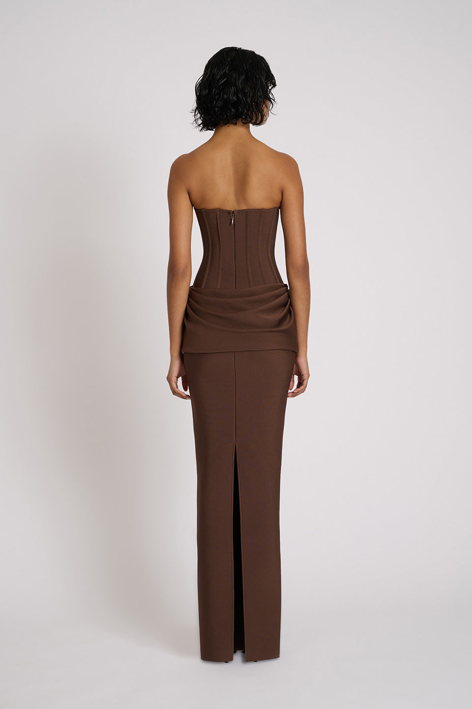 Valérinne Hildé Strapless Maxi Dress