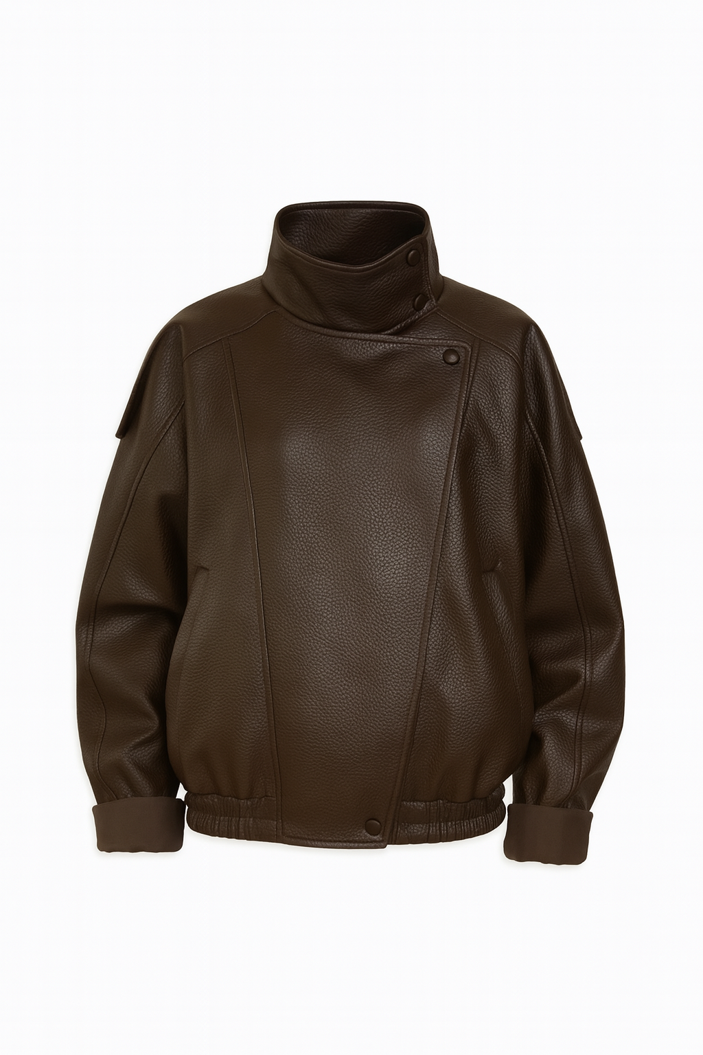 Valérinne Laurent Leather-Look Jacket