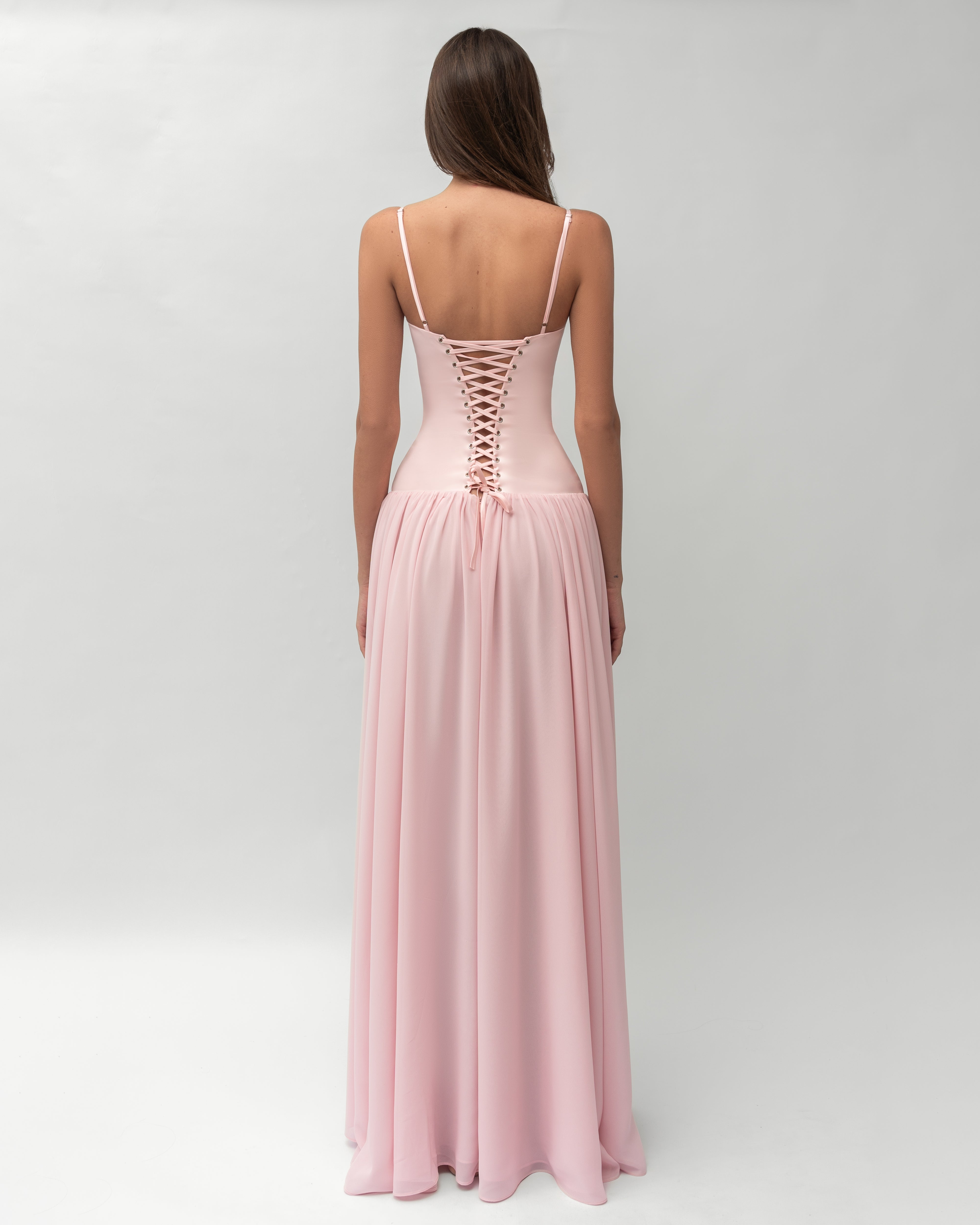 Valérinne Amélia Drop-Waist Maxi Dress