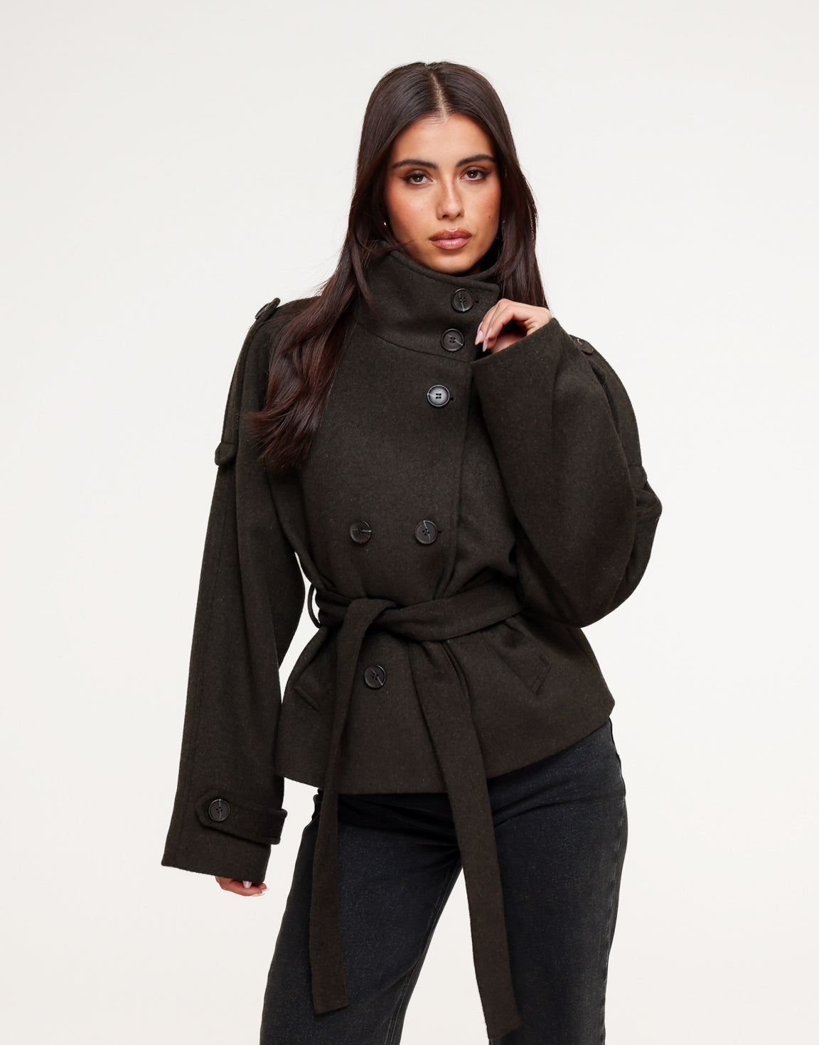 Valérinne Seraphine Short Trench Coat