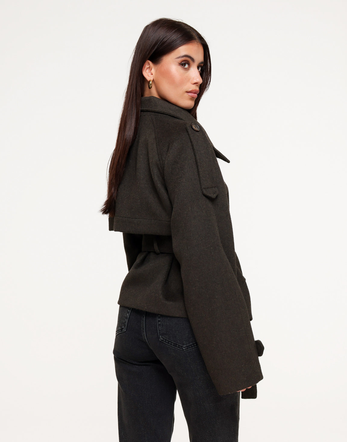 Valérinne Seraphine Short Trench Coat