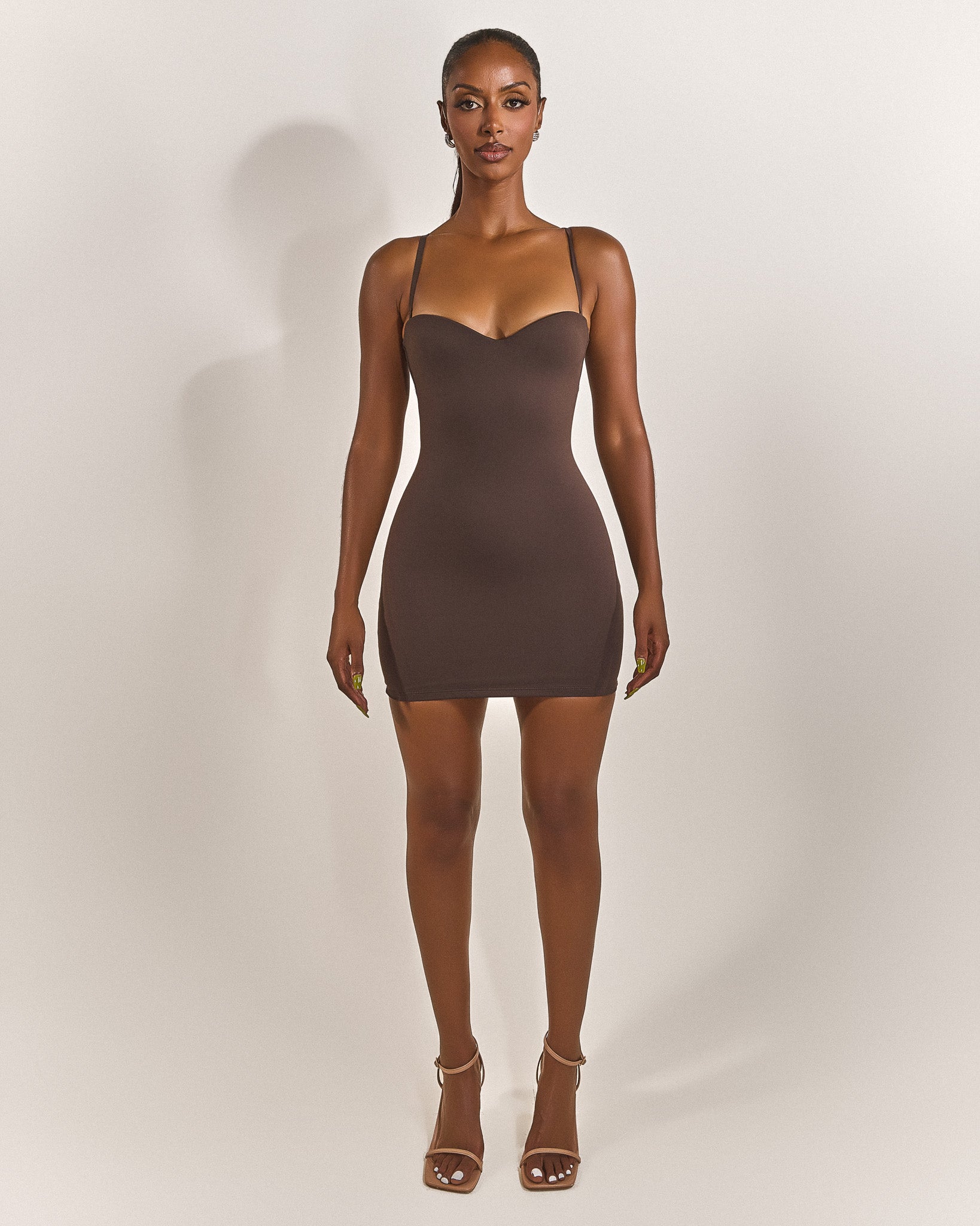 Valérinne Sweetheart Sculpt Mini Dress