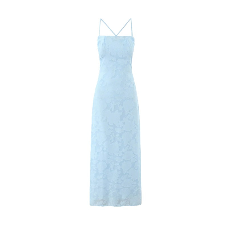 Seléna Burnout Maxi Dress