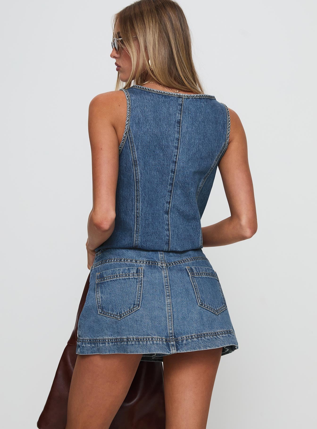Valérinne Denim Skort