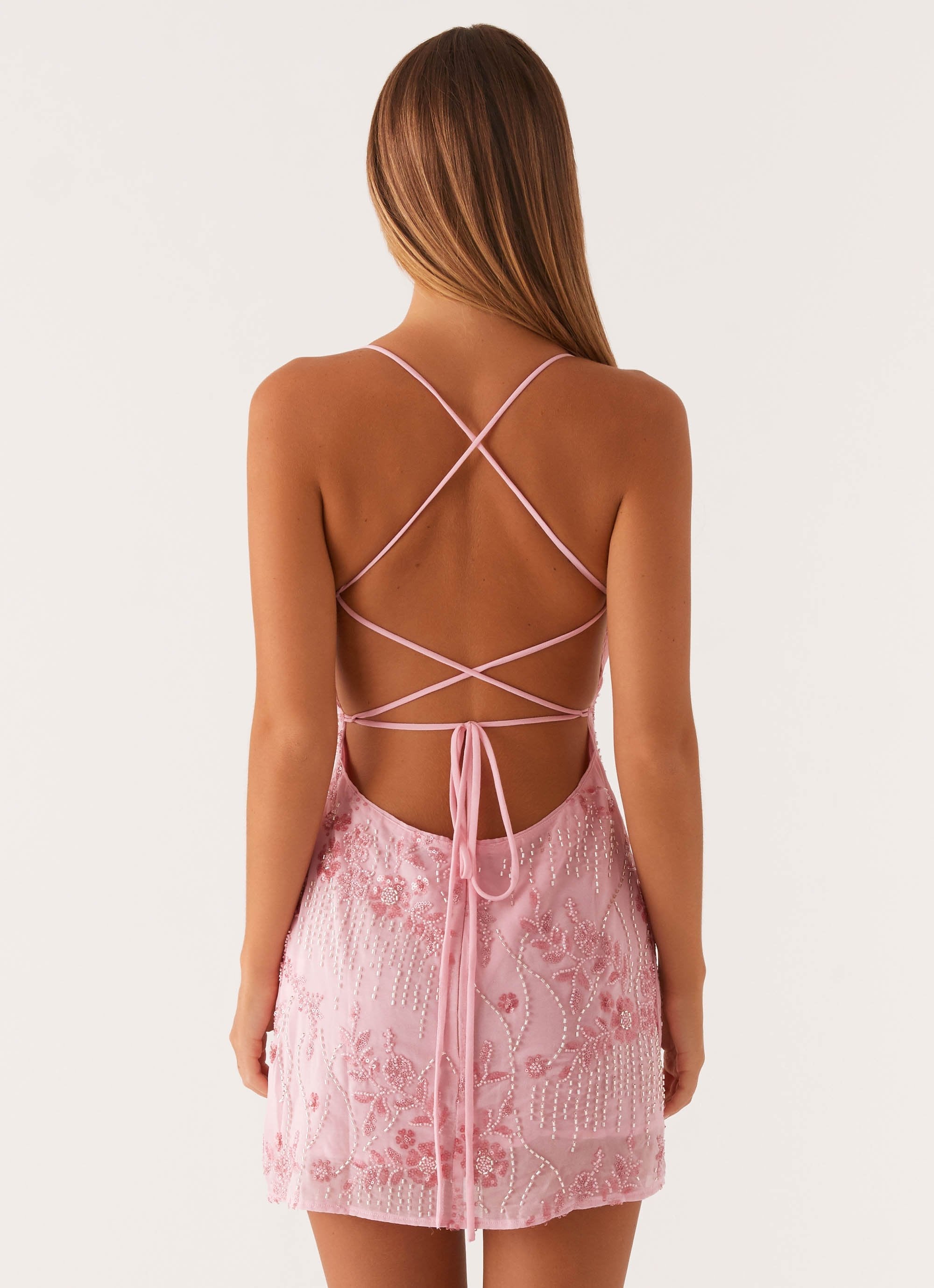 Valérinne Vietta Sequin Cami Mini Dress