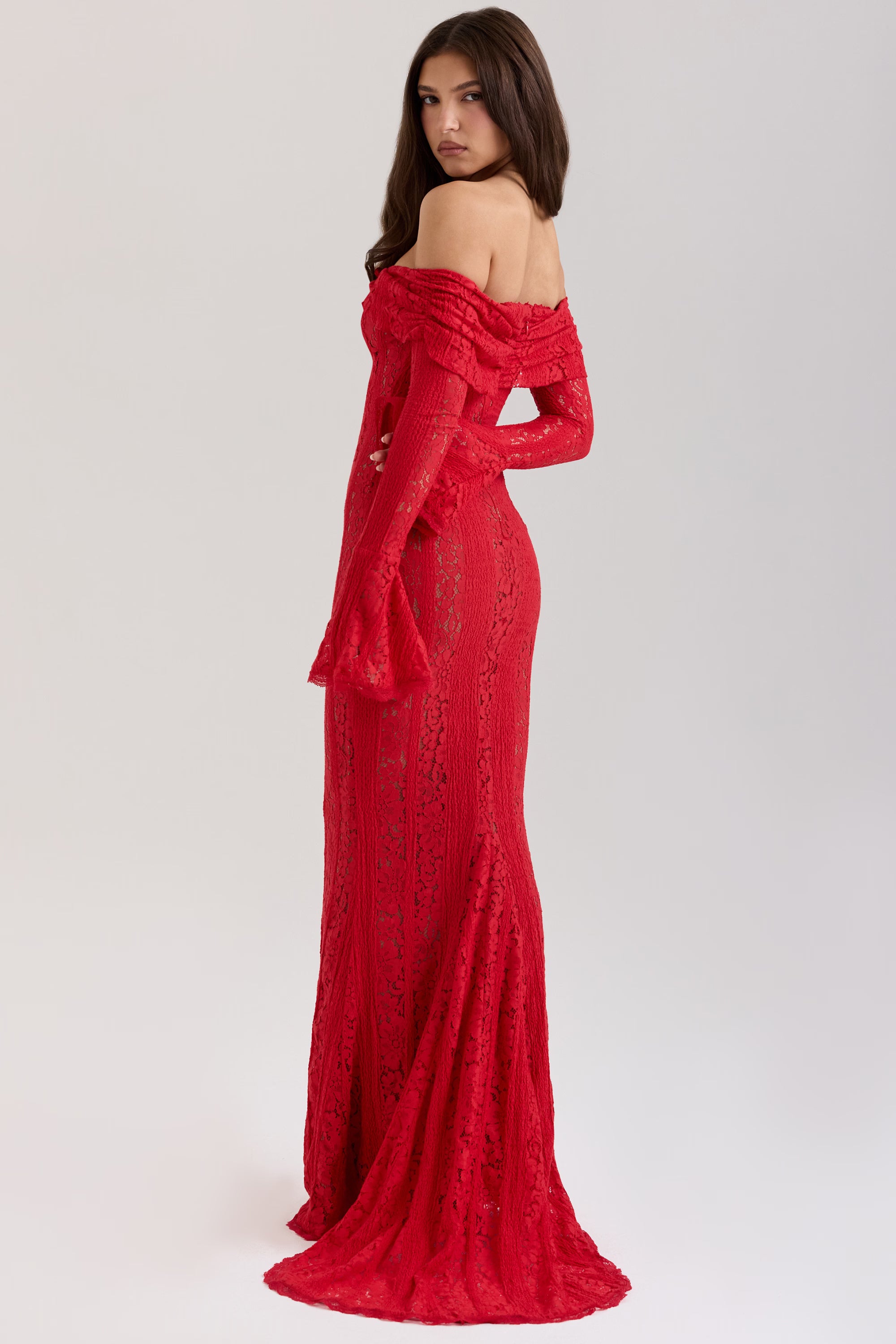 Valérinne Belle Lace Maxi Dress