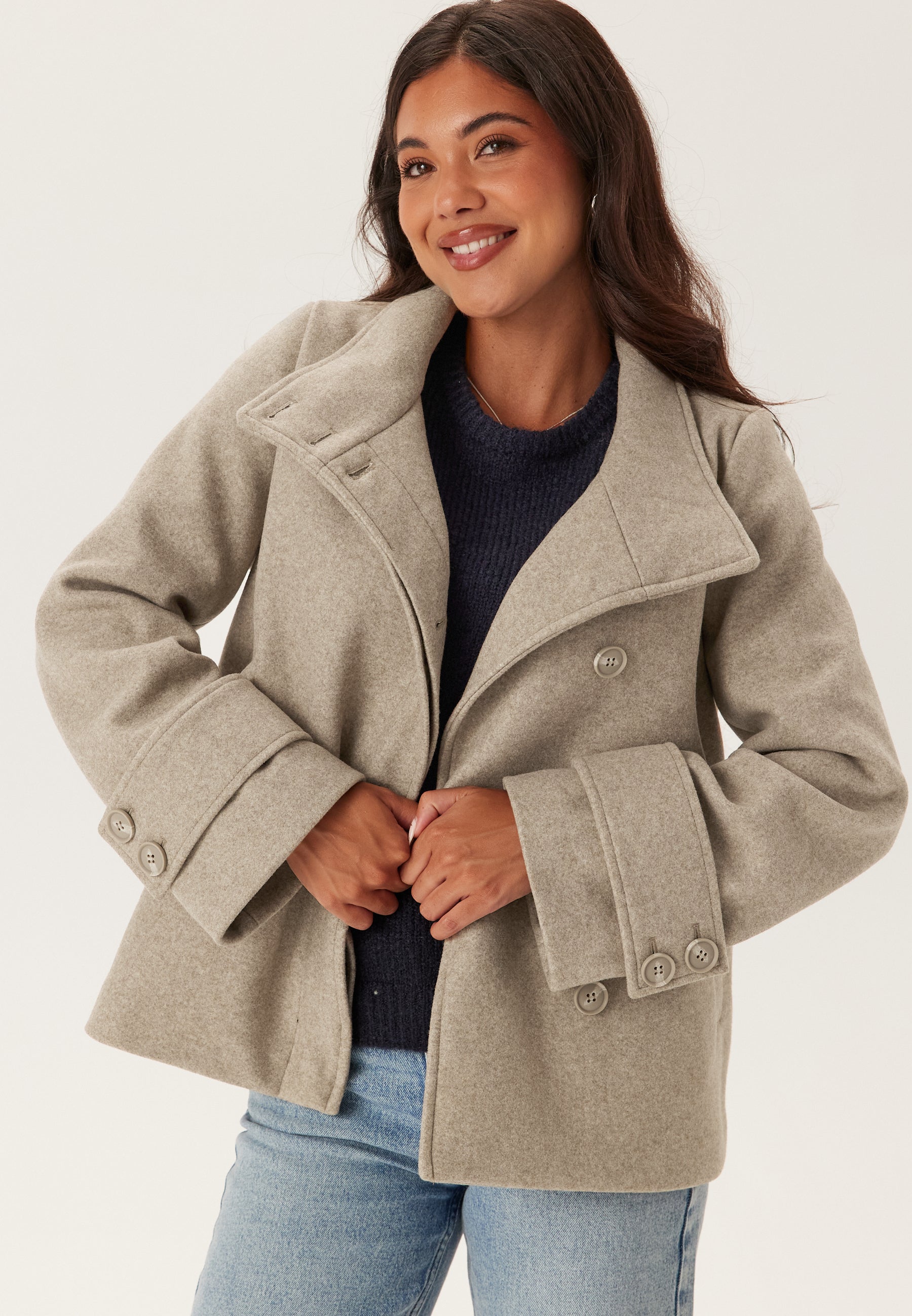Valérinne Bruna Mélange Straight Jacket