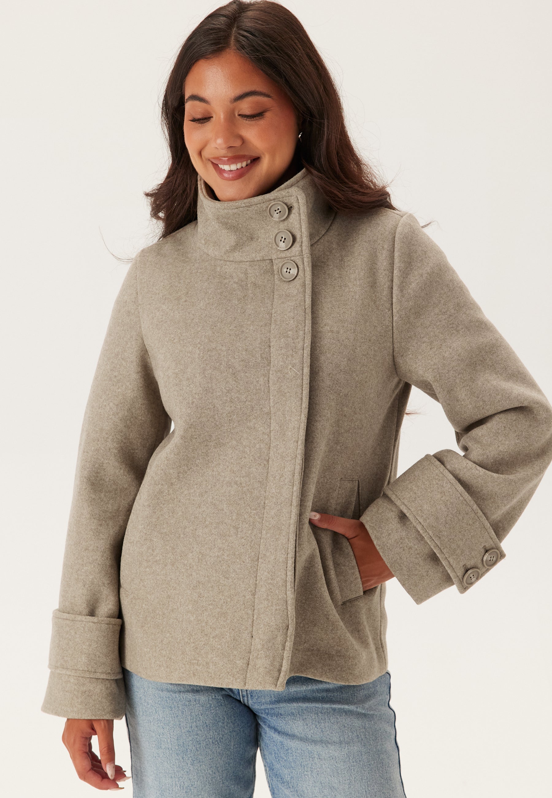 Valérinne Bruna Mélange Straight Jacket