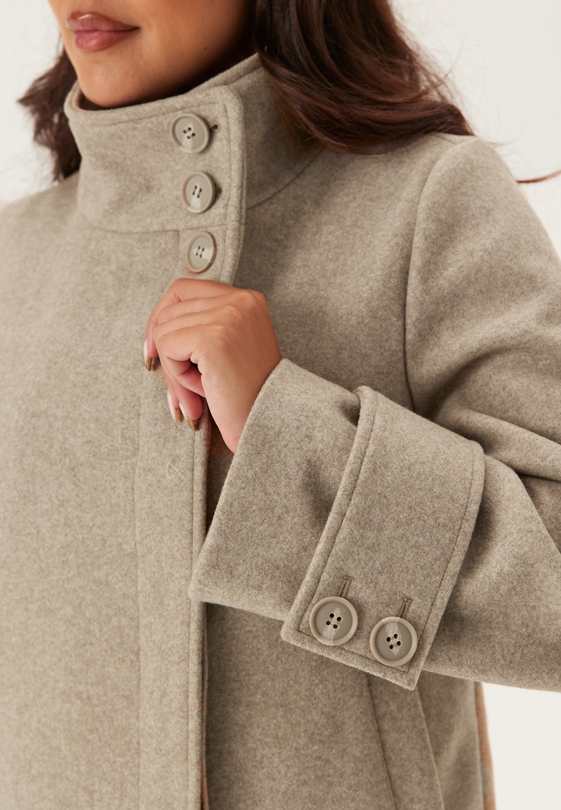 Valérinne Bruna Mélange Straight Jacket