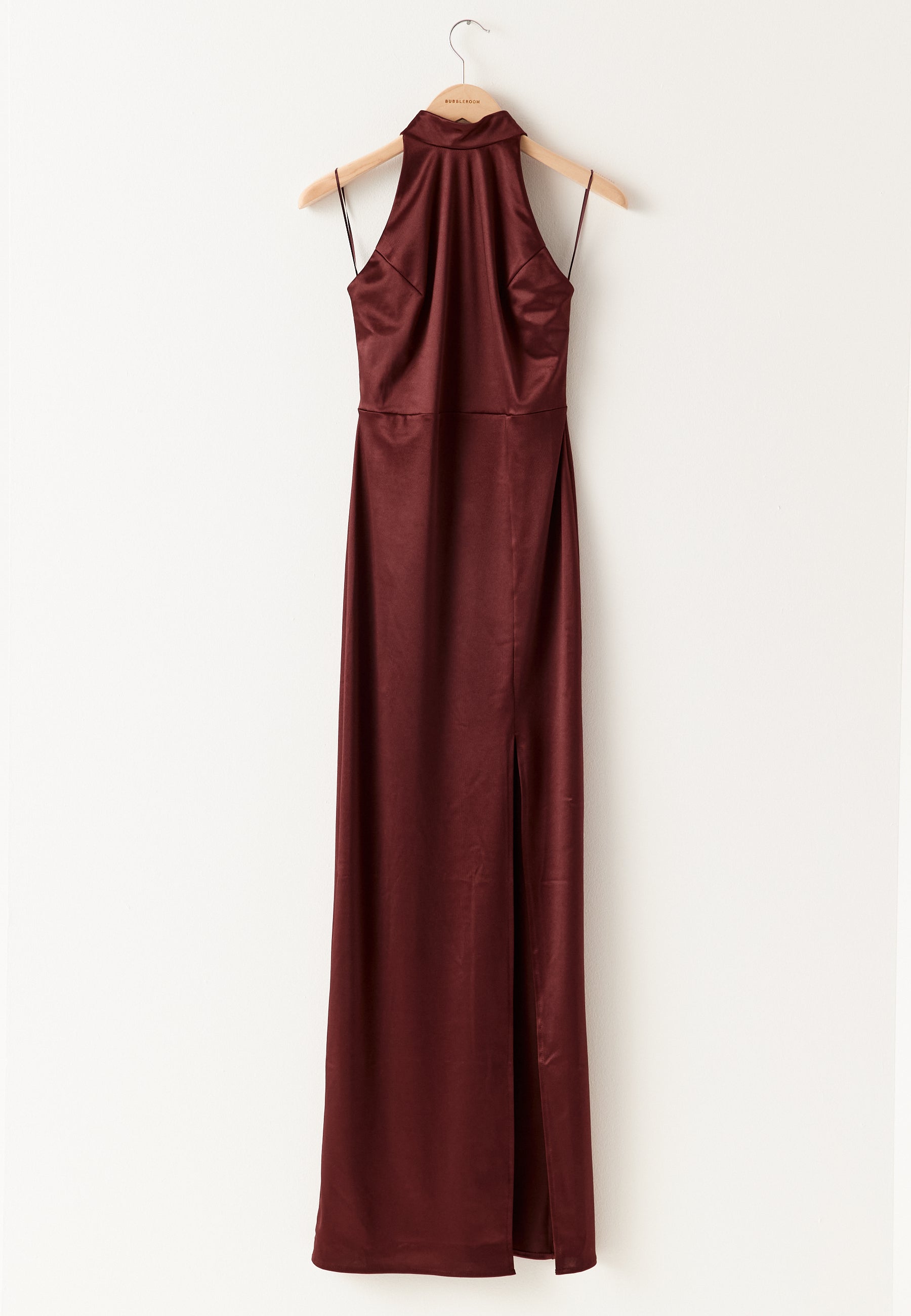 Valérinne Elara Halter Jersey Maxi Dress