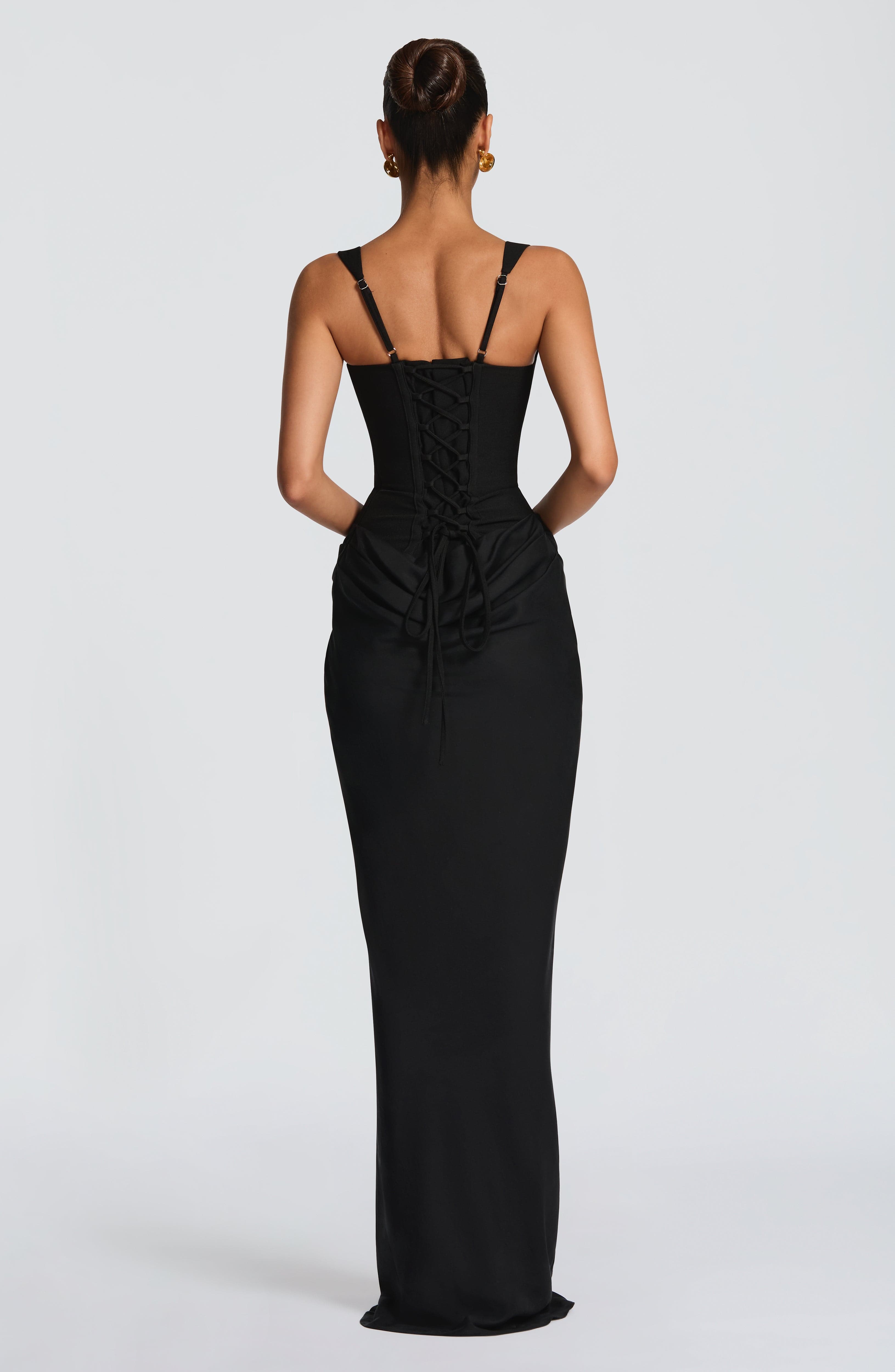 Valérinne Cornelia Corset Maxi Dress