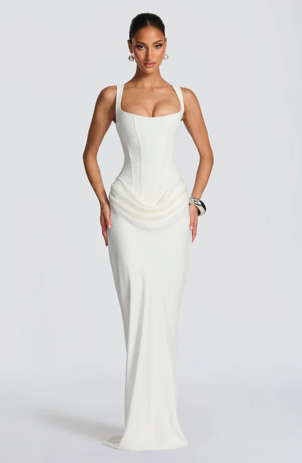 Valérinne Cornelia Corset Maxi Dress