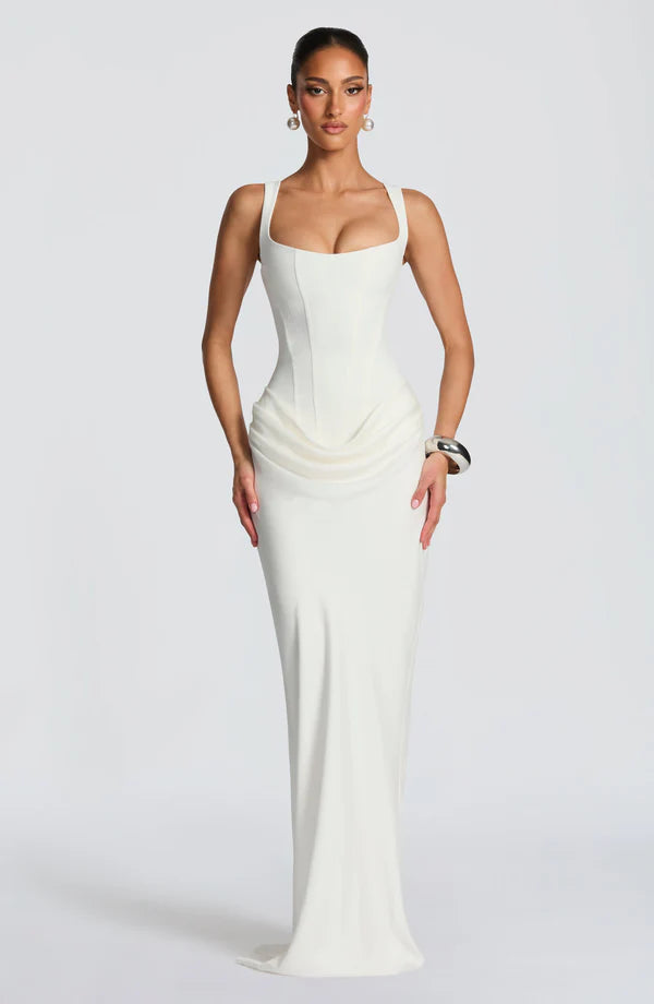 Valérinne Cornelia Corset Maxi Dress