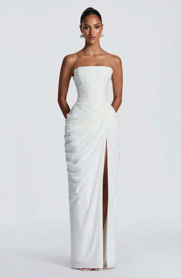 Valérinne Cyra Corset Maxi Dress