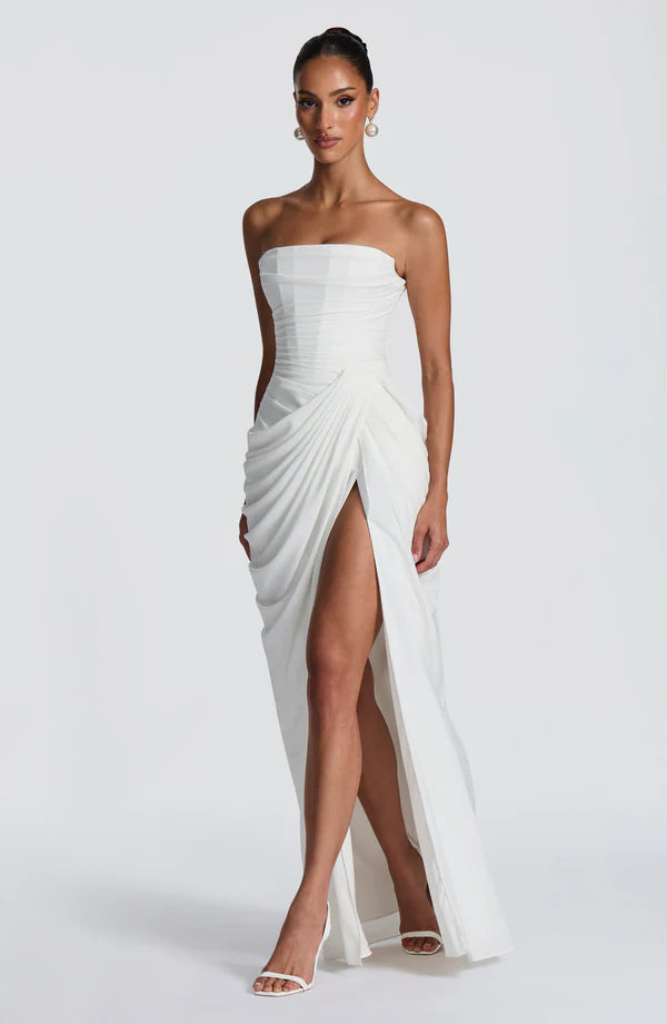 Valérinne Cyra Corset Maxi Dress