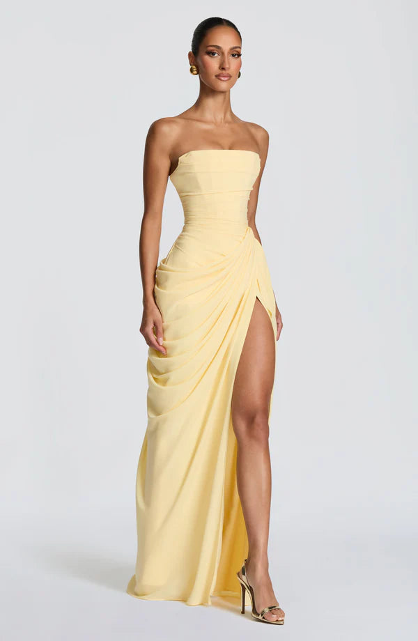 Valérinne Cyra Corset Maxi Dress