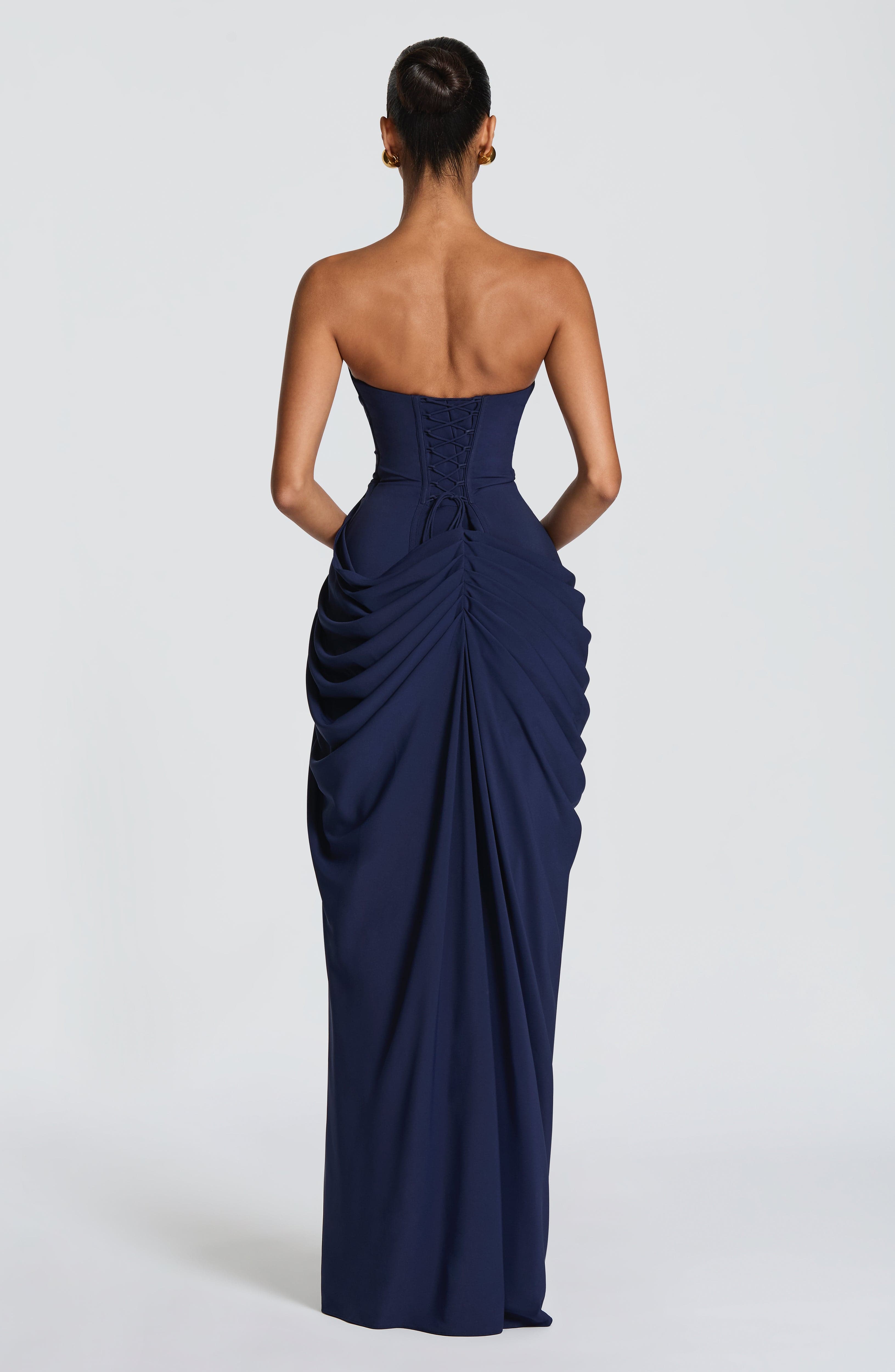 Valérinne Cyra Corset Maxi Dress
