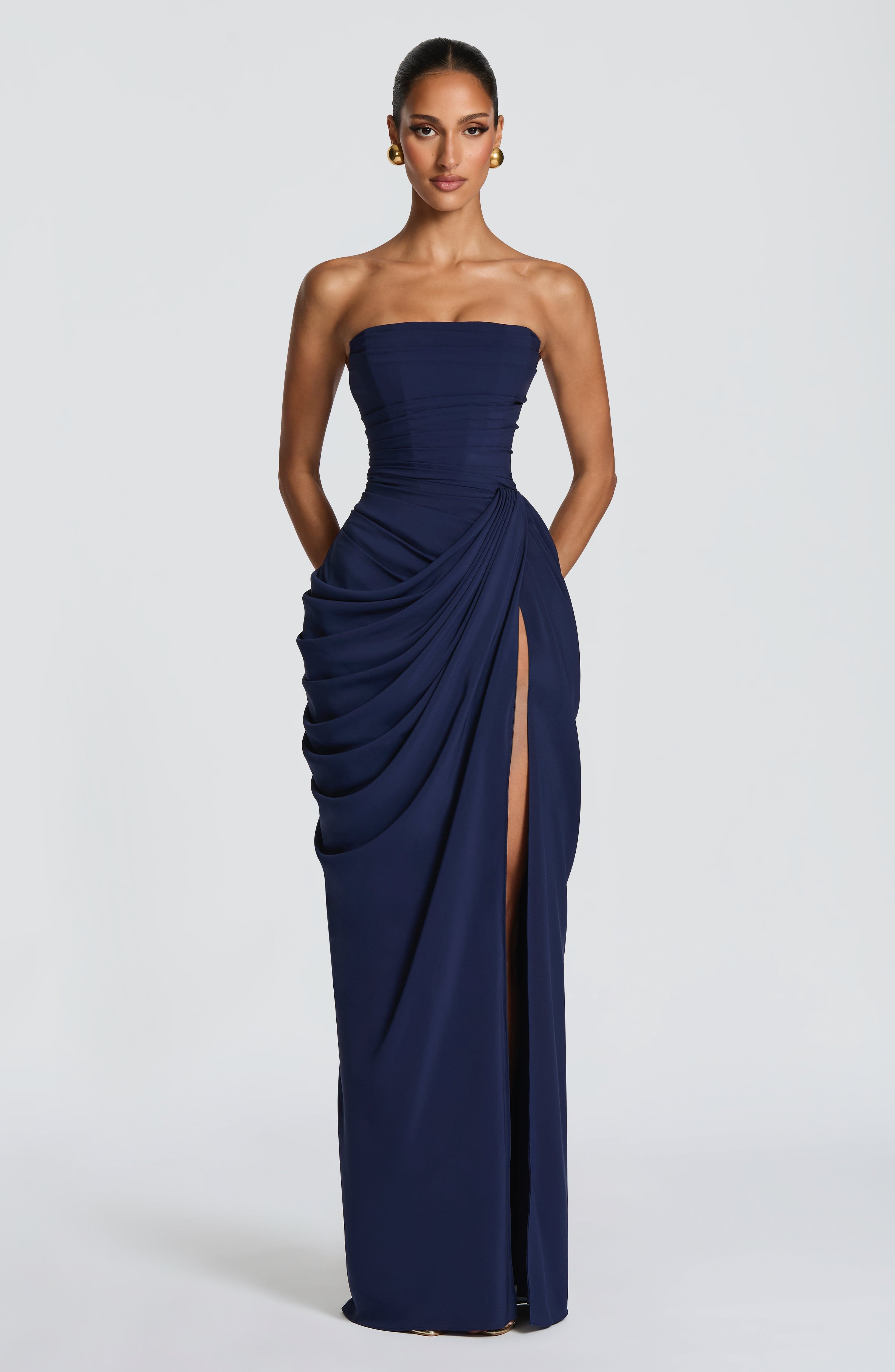 Valérinne Cyra Corset Maxi Dress