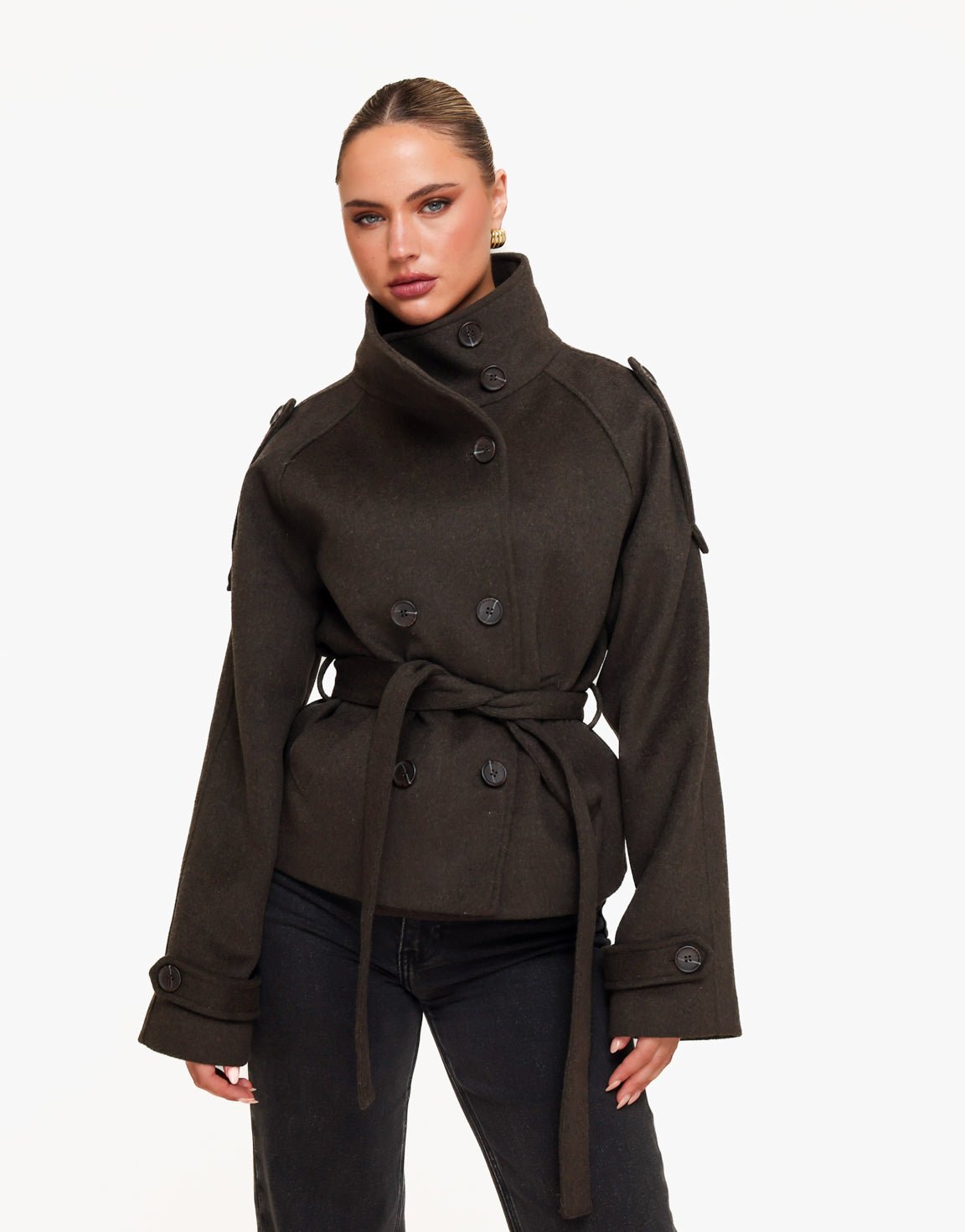 Valérinne Seraphine Short Trench Coat