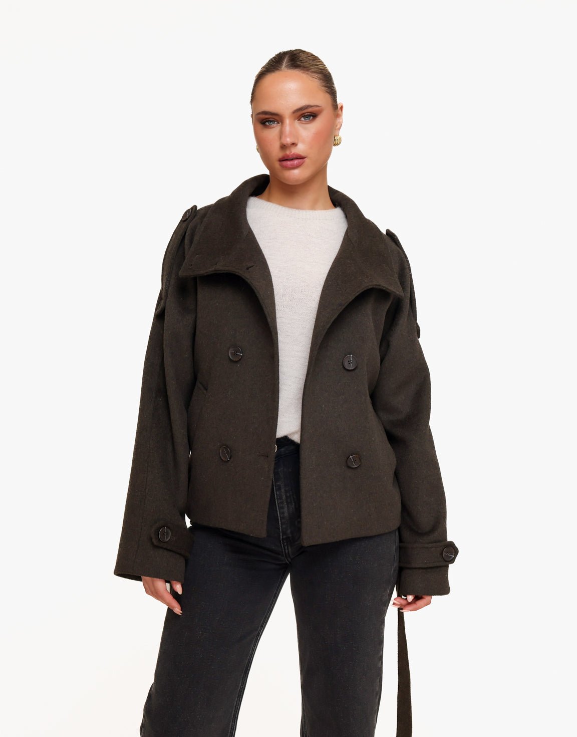 Valérinne Seraphine Short Trench Coat