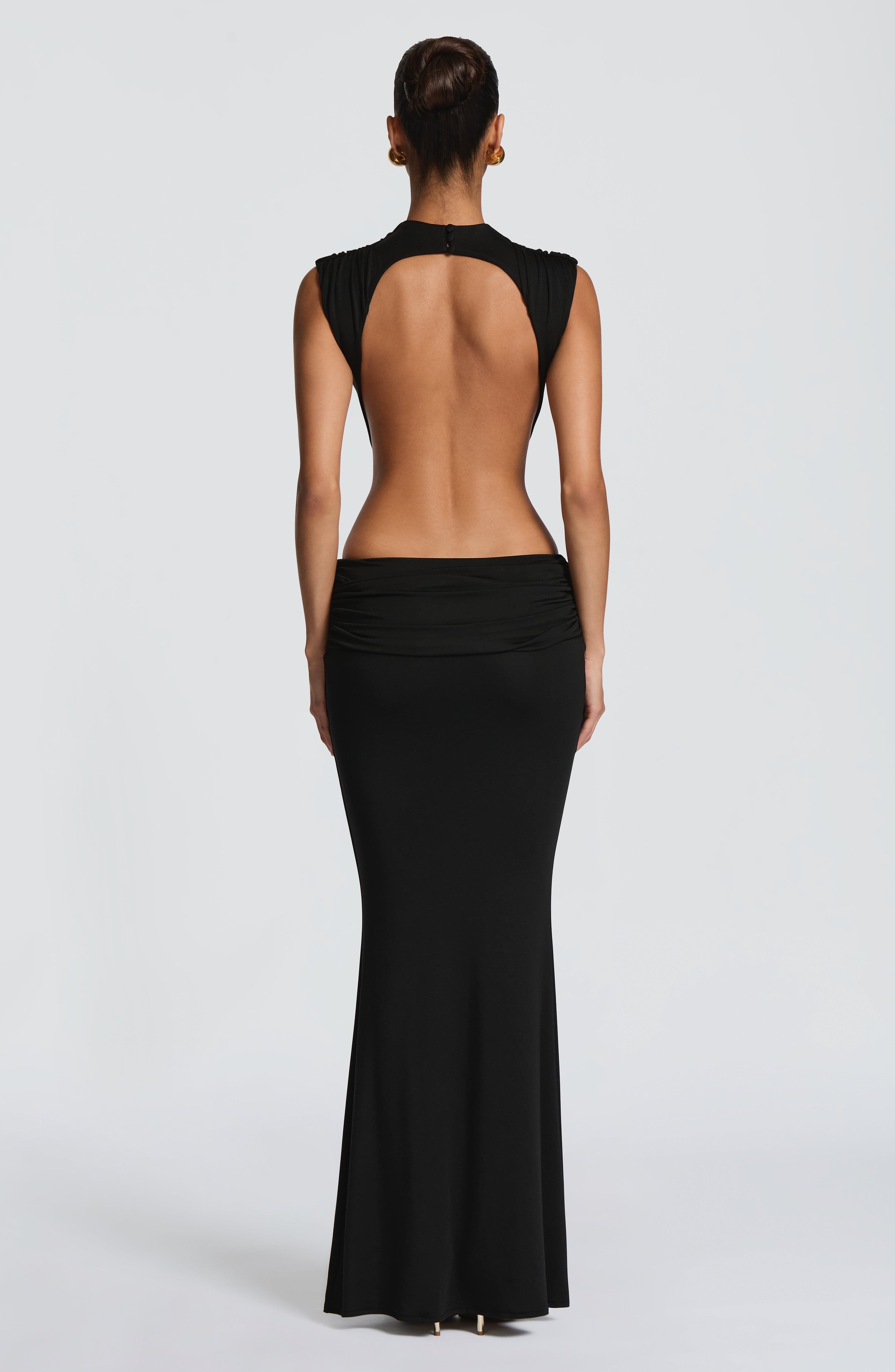 Valérinne Fenella Backless Maxi Dress