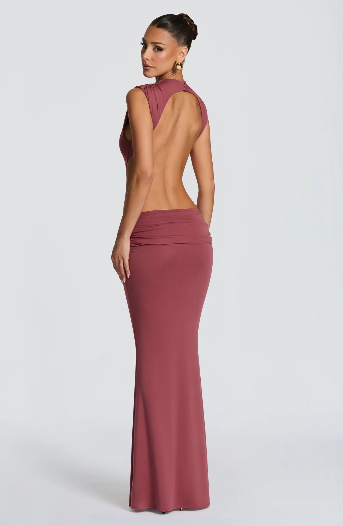 Valérinne Fenella Backless Maxi Dress