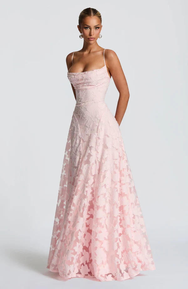Valérinne Francis Burnout Maxi Dress