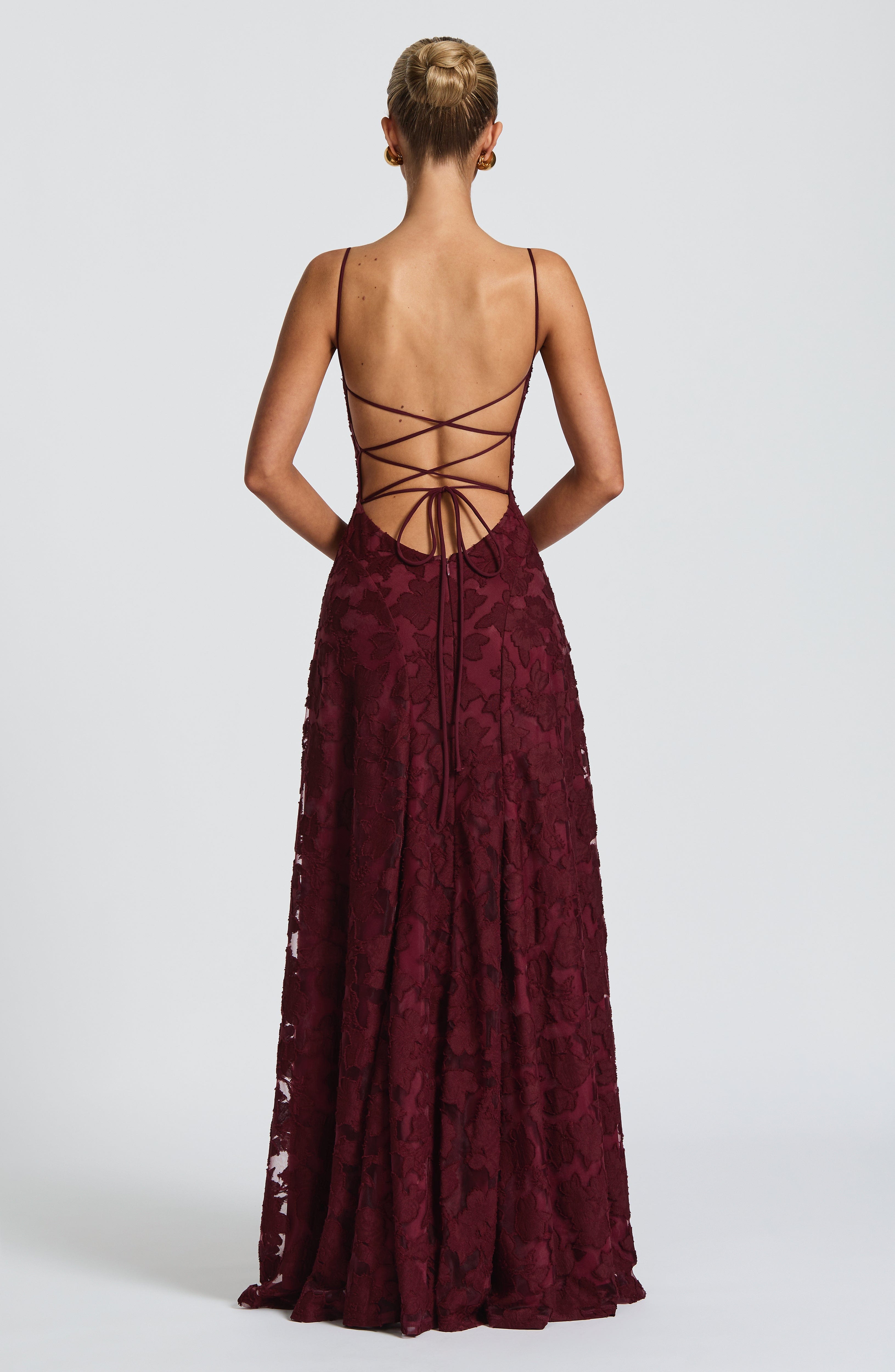 Valérinne Francis Burnout Maxi Dress