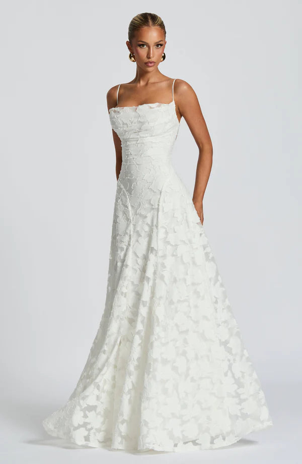 Valérinne Francis Burnout Maxi Dress