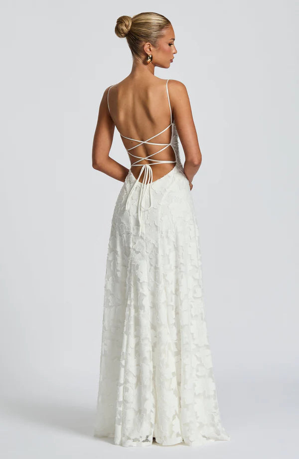 Valérinne Francis Burnout Maxi Dress