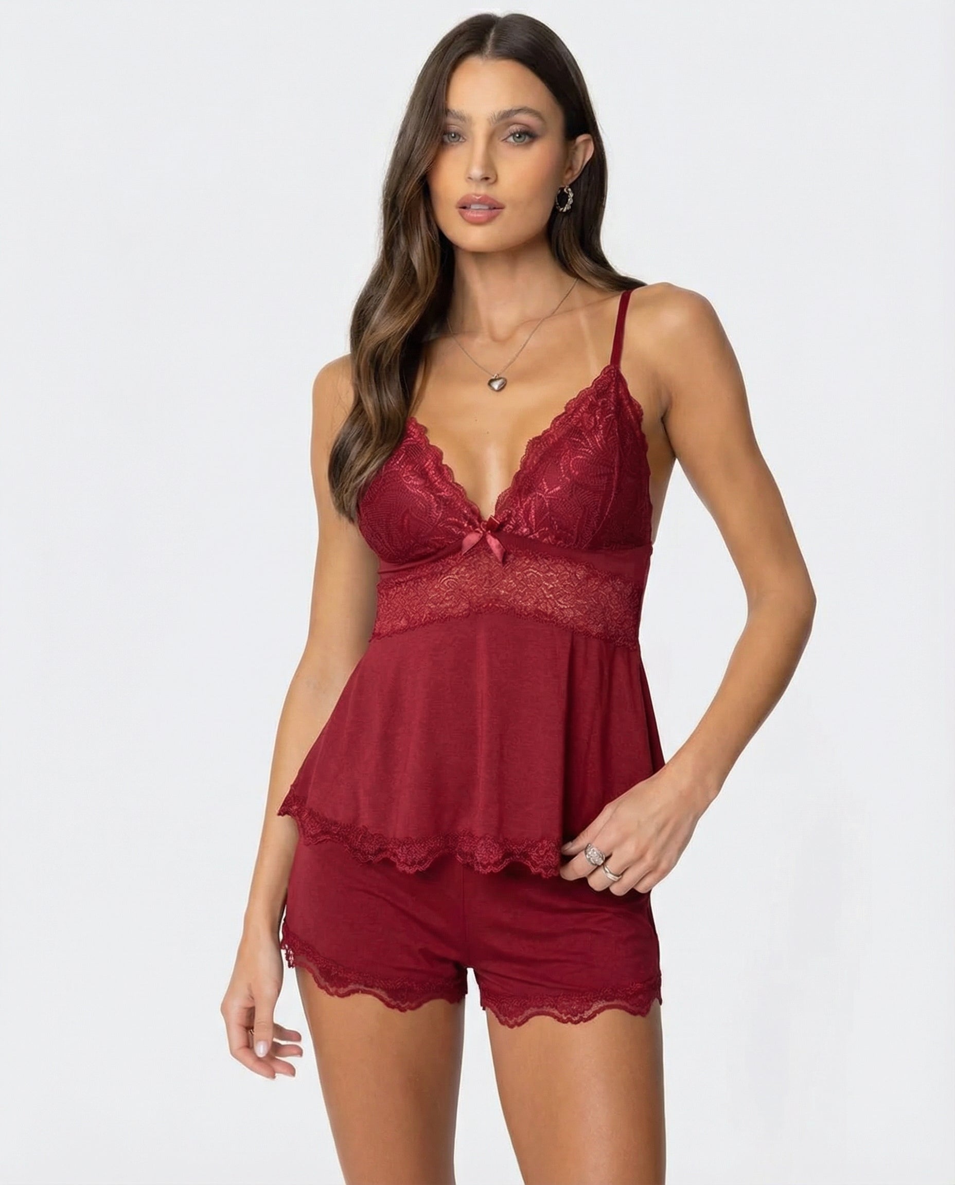 Valérinne Muse Lace Lounge Set