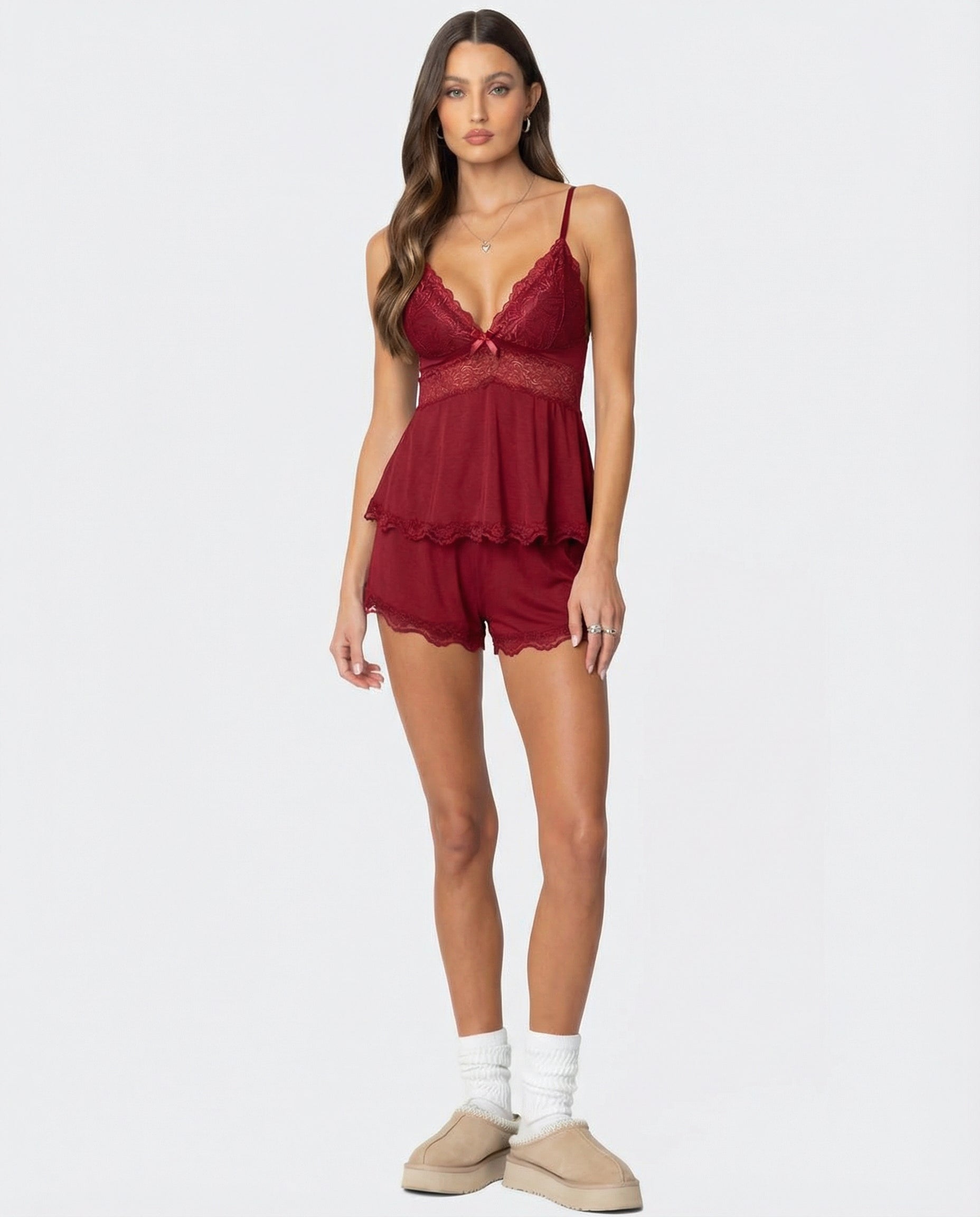 Valérinne Muse Lace Lounge Set