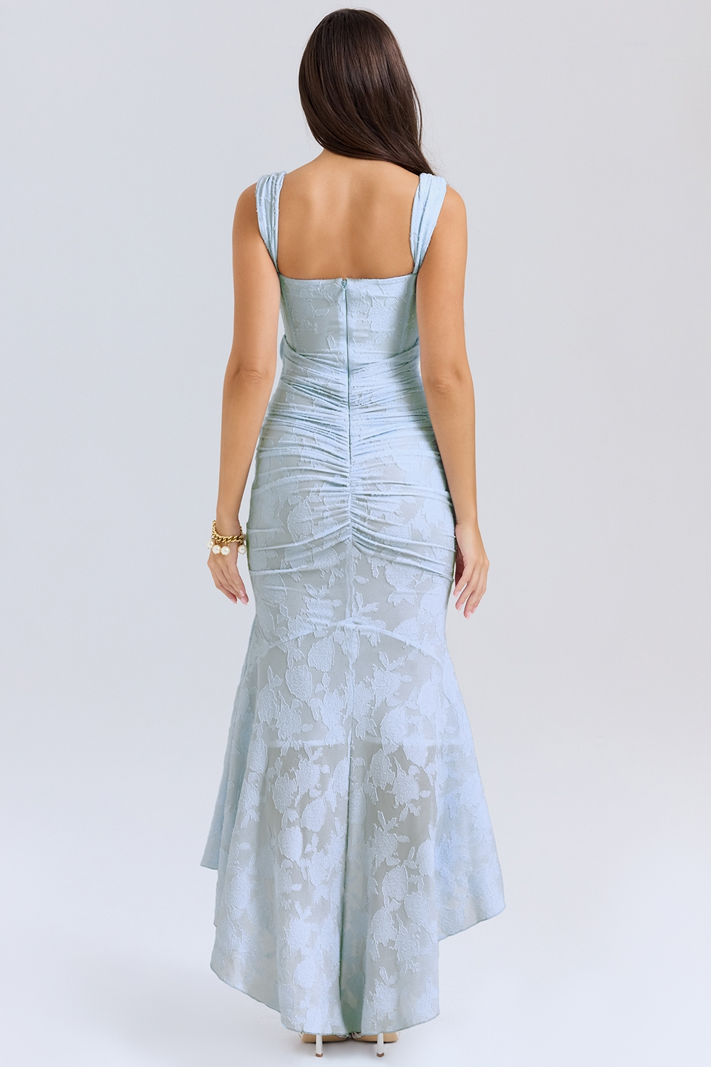 Valérinne Carisia Lace Midi Dress