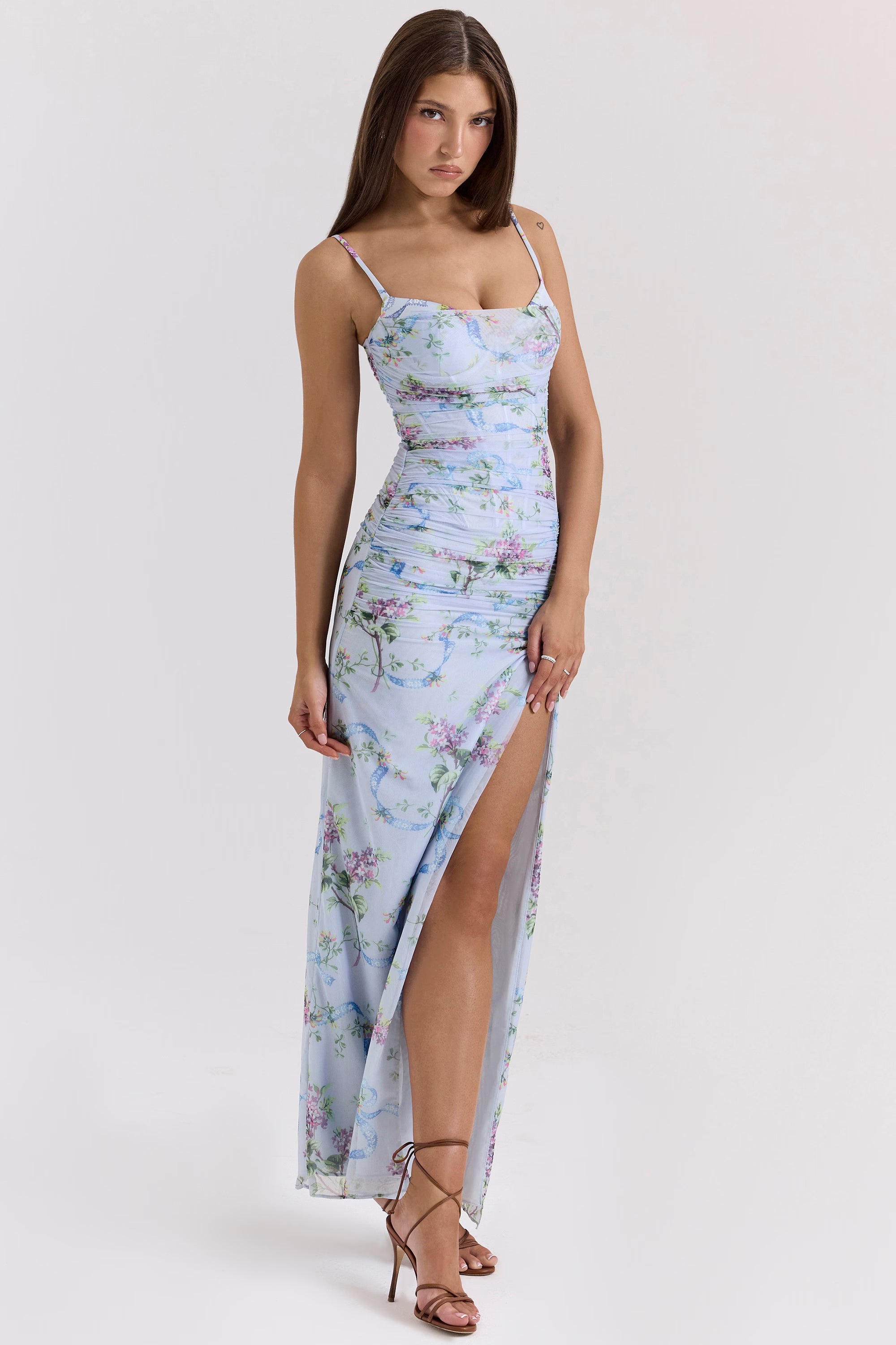 Valérinne Lini Floral Maxi Dress