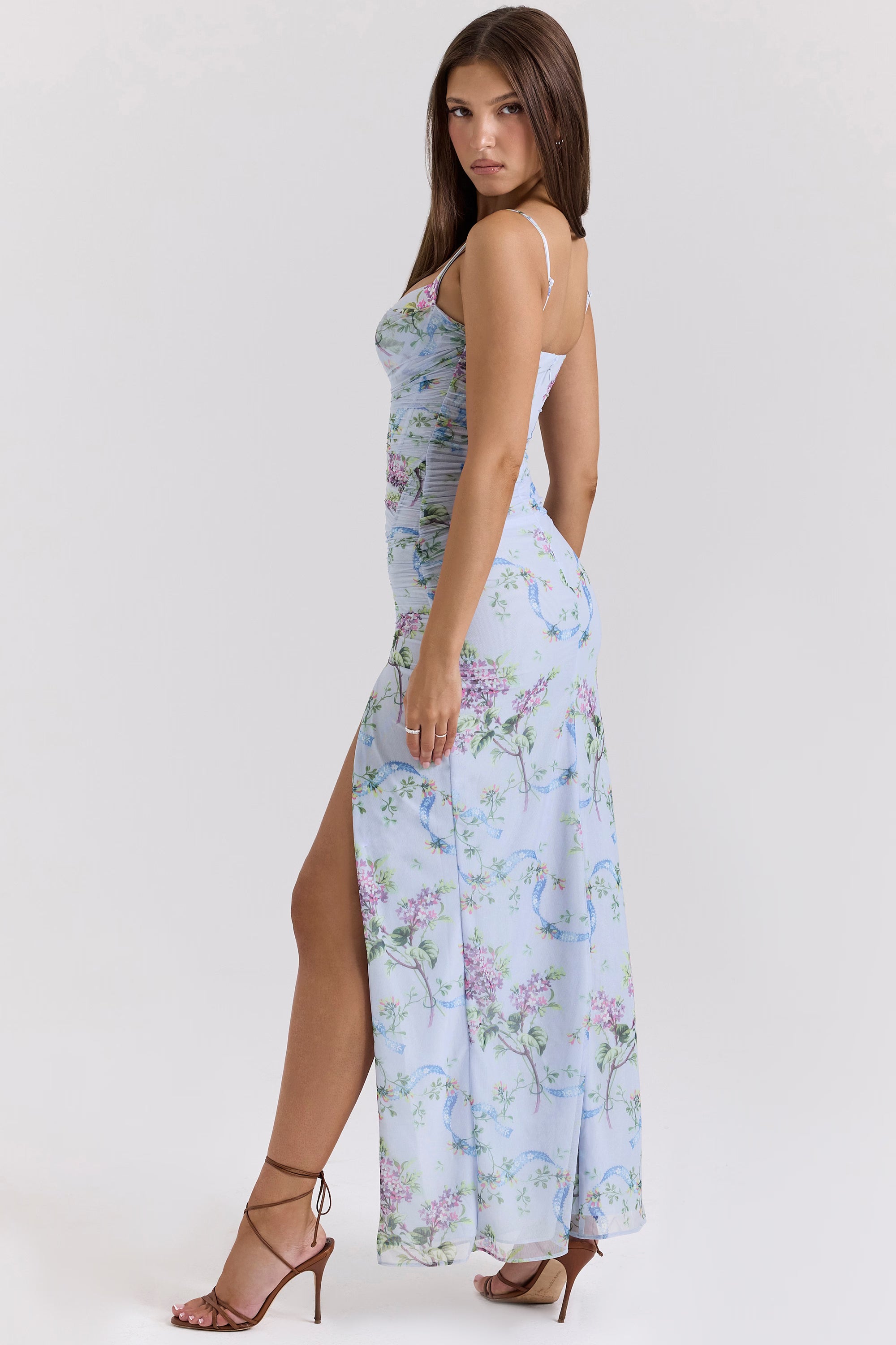 Valérinne Lini Floral Maxi Dress