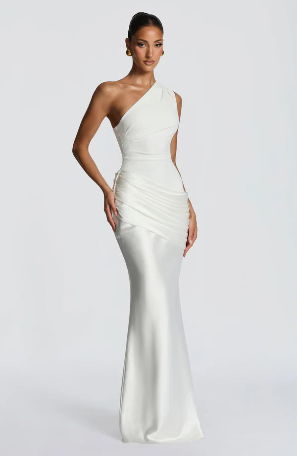 Valérinne Sadona Asymmetric Maxi Dress