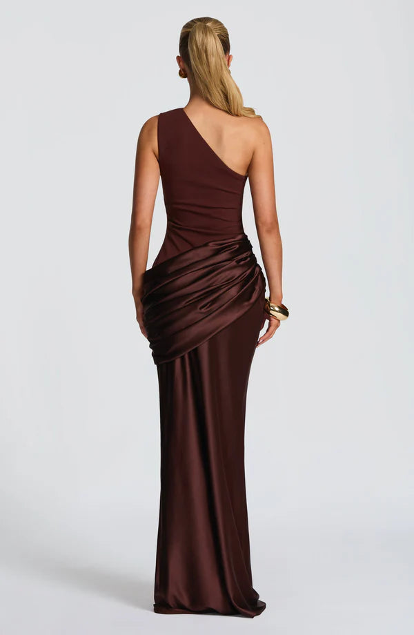 Valérinne Sadona Asymmetric Maxi Dress