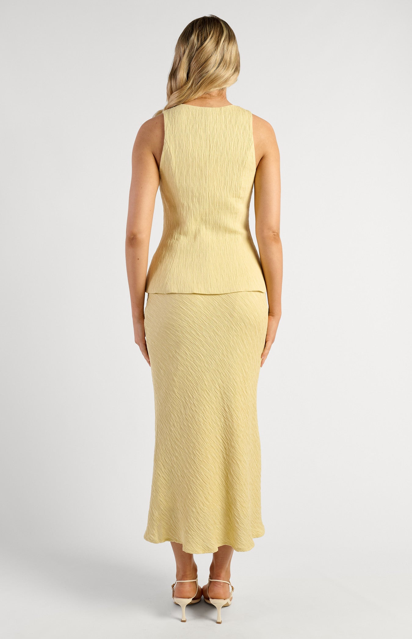 Valérinne Cartia Textured Midi Set