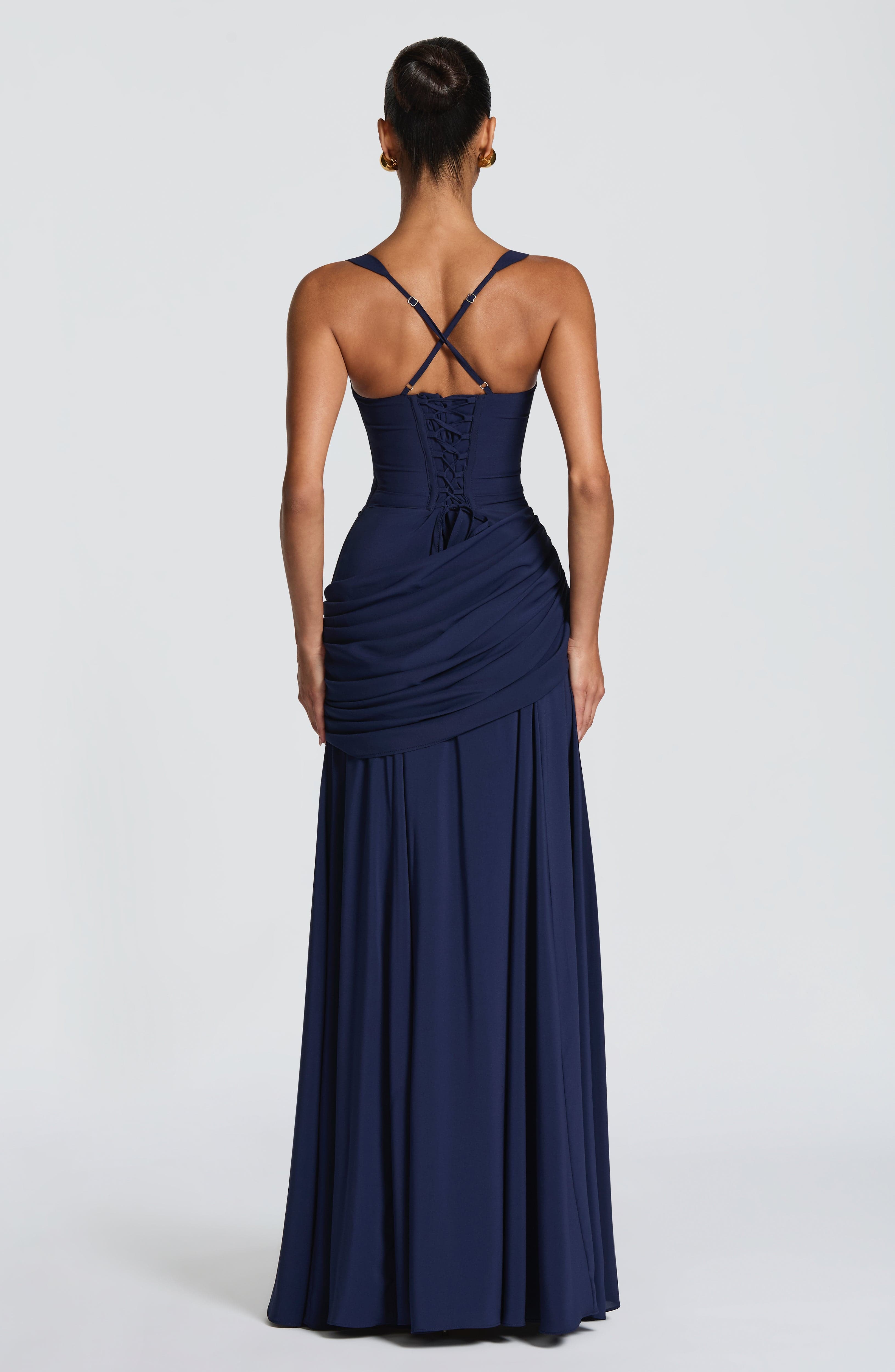Valérinne Sura Chiffon Maxi Dress