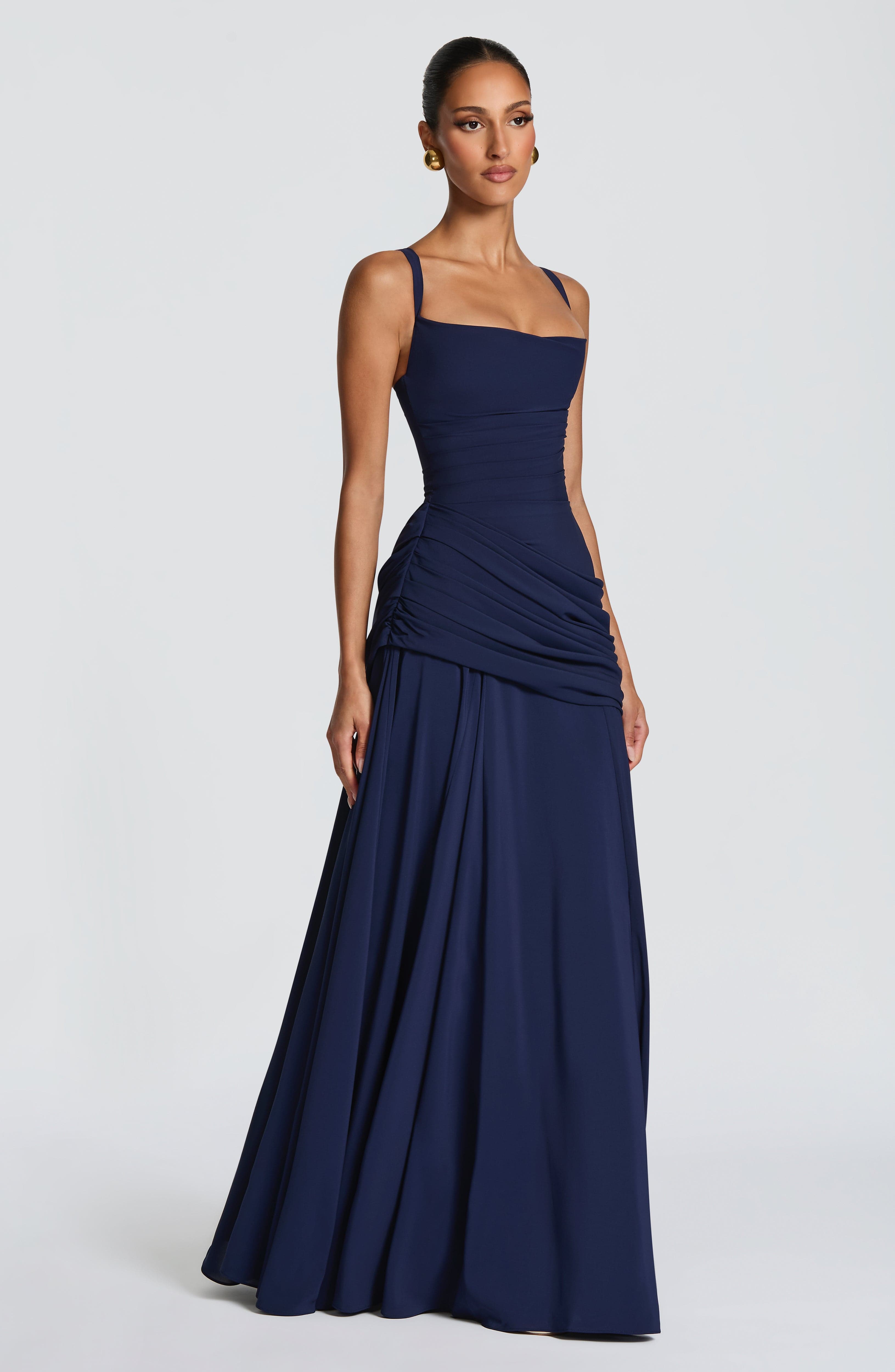 Valérinne Sura Chiffon Maxi Dress