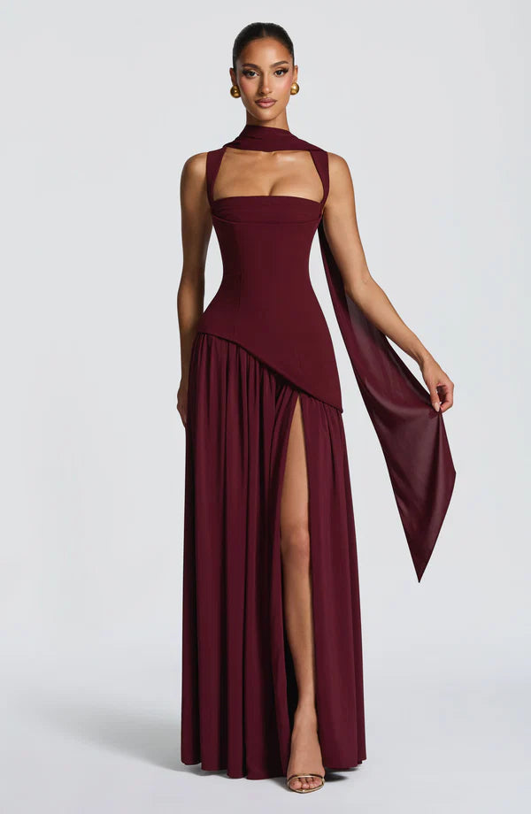 Valérinne Tullulah Corset Maxi Dress