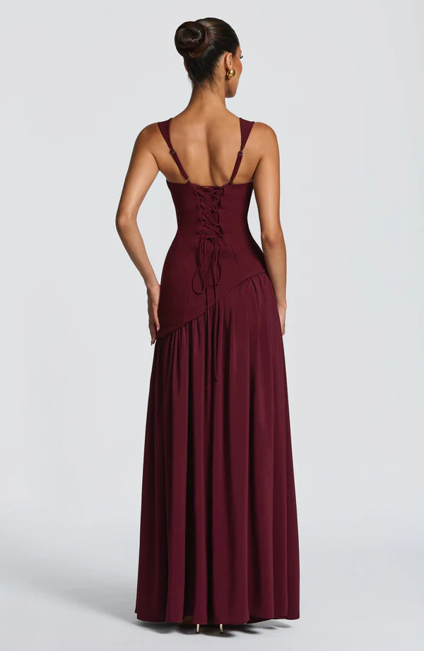 Valérinne Tullulah Corset Maxi Dress